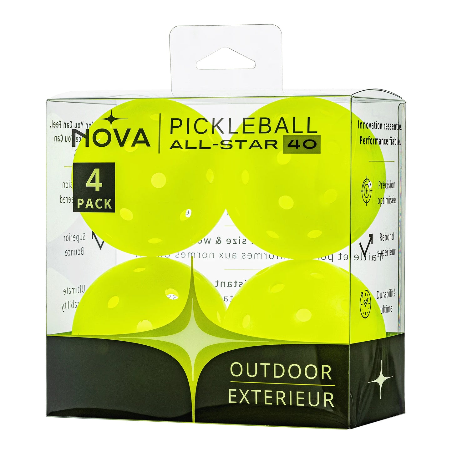 All-Star 40 Outdoor Pickleball Balls